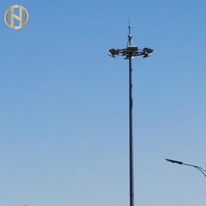 Quality Q420 Steel Octadecagon High Mast Lamp Pole 20M 30M 35M 40M wholesale