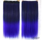 High Temperature Fiber Red Synthetic Hair Extension Natural Curly