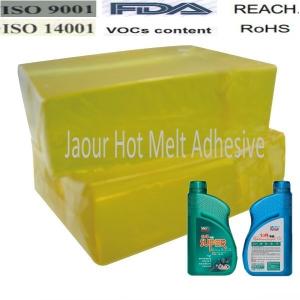 China Synthetic Rubber Solid Hot Melt Glue Adhesive For Food Packaging Paper Labeling on sale