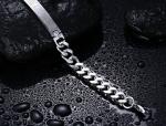Stainless Steel Couple Bracelets Jewelry, Charm Faith Love Hope Bracelet,