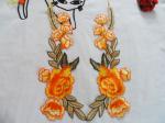 Hot Fix Embroidery Lace Applique with Different Color