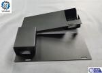 Black Brass Sheet Metal Parts Custom Stamping Bending Components 1.5mm ODM