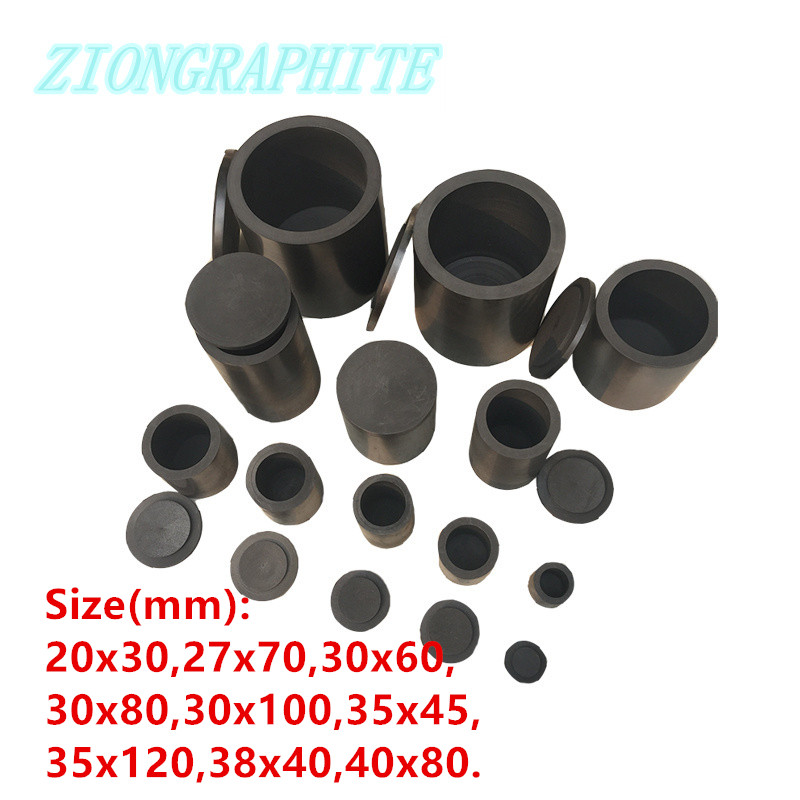 High Pure Graphite Materials Crucible for Gold Silver Melting Casting Metal Furnace