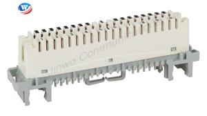 Quality Grey LSA Plus Disconnection Module ROHS 10 Pair Krone Module wholesale