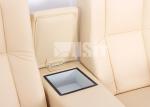 Luxury Cinema VIP Sofa Electric Recliner Chairs With Heat Seat Cushion