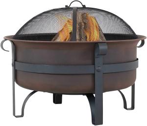 Quality Large Bronze Cauldron Outdoor Charcoal Fire Pit Round Wood Burning Patio wholesale