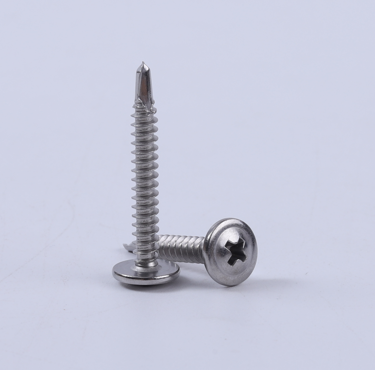 Wafer Head Phillip Drive BSD Thread Self Drilling Screw M8 M10 Thread Truss Head Self Drilling Screw