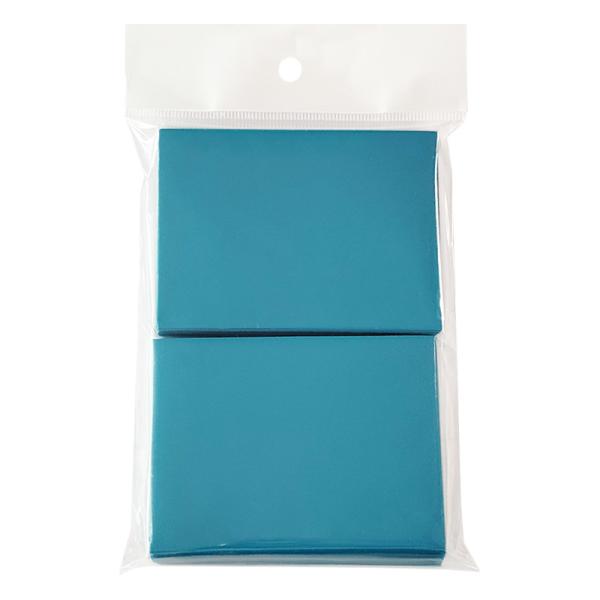 66x91mm Standard Size Card Sleeves For Pokemon Cards, Light Blue Matte Card