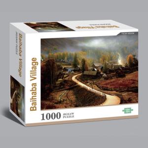 Quality Intellectual 1000pcs Jigsaw Puzzle Game For Adult Kids Toy wholesale