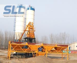 Quality Customized Color Wet Batch Concrete Plant Equipment High Efficient HZS25 wholesale