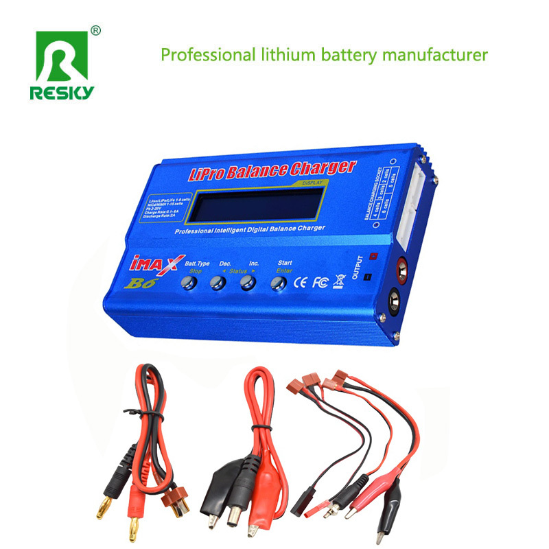 Imaxb6 RC Lipo Balance Charger 80W 1-6A For 2-6s Lithium Polymer Battery Pack