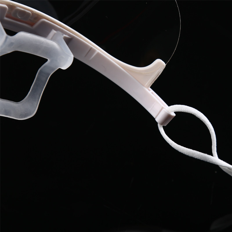 Reusable Sanitary Transparent Plastic Mouth Cover