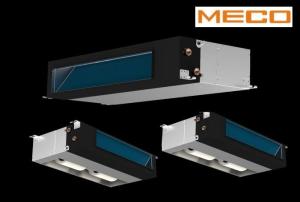 Quality Factories / Hospitals Ceiling Concealed Fan Coil Unit 350CFM Compact Design wholesale