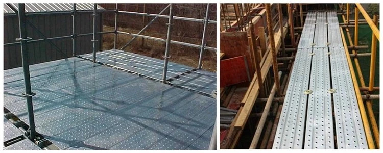 Stainless steel galvanized material scaffolding walking board catwalk work platform steel metal deck