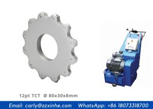 Quality 12pt TCT Carbide Cutter Heavy Duty Cage Assembly Drum Concrete Floor Scarifiers Planers wholesale