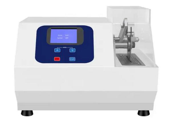 10rpm-600rpm Low Speed Cutting Machine , Metallography Specimen Cutter CE