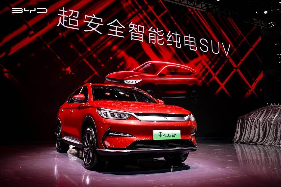 Fast Shipping Byd Smart Electric Used Car for Sale Song Plus EV Flagship