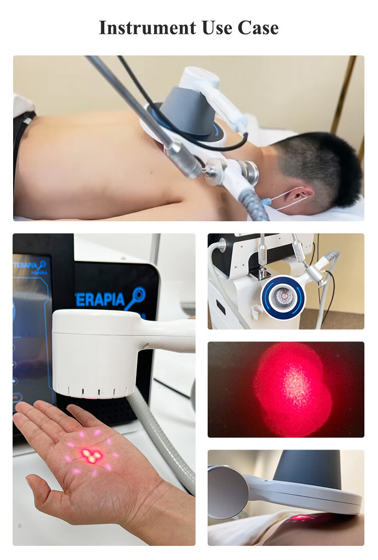 Laser Magnetic Therapy Device Pain Relief / Physical Therapy With Dual Energy Treatment