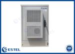 Anti Theft Weatherproof 16U Outdoor Telecom Cabinet Anti Corrosion Powder
