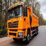 LHD Driving Euro 2 Emission Heavy Tipper Trucks Load 50 Ton