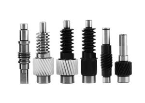 Quality Stainless Steel Miniature Worm Drive Shaft 6 Teeth Spur Gear Shaft 3.0 Module wholesale