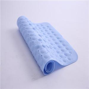 Quality Washable 38x78cm Non Slip PVC Bath Mat Anti Bacterial Carpet wholesale