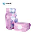 VMPET 130mic Plastic Flat Bottom Bags Gravure Printing