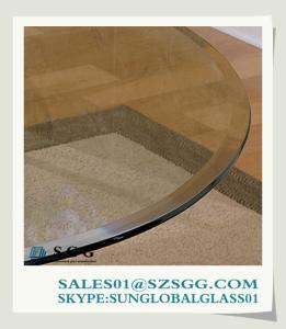 Quality glass corner table (round,oval,square,rectangle) wholesale