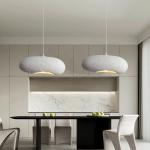 Nordic Minimalism Wabi-Sabi LED Chandelier Living Room Bedroom Modern Bar