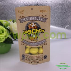 Quality Resealable PE Kraft Paper Packaging Bags k Mylar Bags SGS Approved wholesale