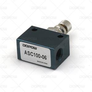 Quality ASC Series Airtac Type Air Flow Speed Control Valve Small / Compact Structure wholesale