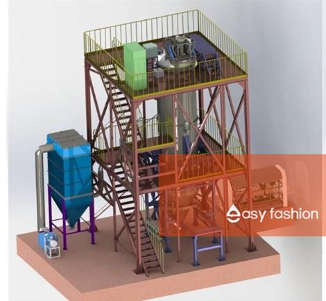 Atomizing Molten Metal Powder Metallurgy Equipment For 3D Printing Addictive