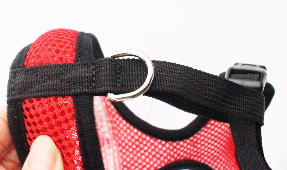 Airmesh Adjustable Nylon Soft Dog Boy Pet Harness , Colorful Dog Chest Harness