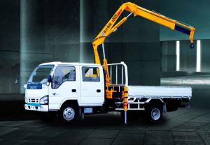 Quality XCMG Knuckle Boom Truck Crane 1400kg SQ1ZK2 wholesale