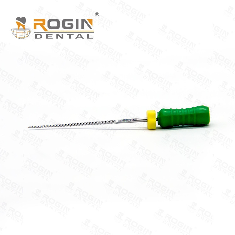 6 Pcs K Type Endodontic Hand Files Stainless Steel Material 28 / 31 Mm