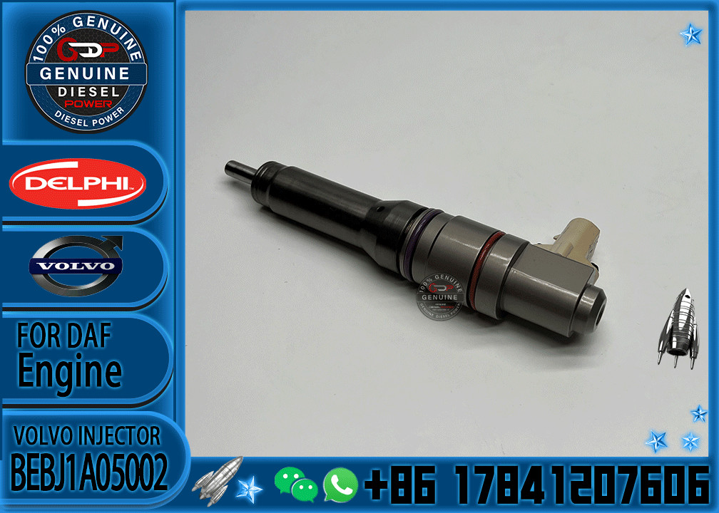 Diesel Injector BEBJ1A05002 BEBJ1A00202 1905001 1846419 1661060 1725282 1905002 BEBJ1D00001 1925657 1846419 for DAF