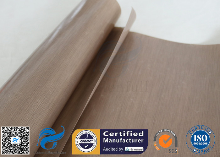 0.12mm PTFE Coated Fiberglass Fabric Non Stick Food Grade BBQ Grill Mat Oven Liner