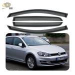 Thick Car Window Rain Guard Visor For Volkswagen VW Golf 2012 Weather Deflector