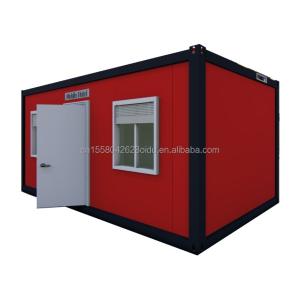 Quality Affordable 20ft/40ft Wall 50/75/100mm Wave Sandwich Panel Prefabricated Container Room for Modern Family Residence wholesale