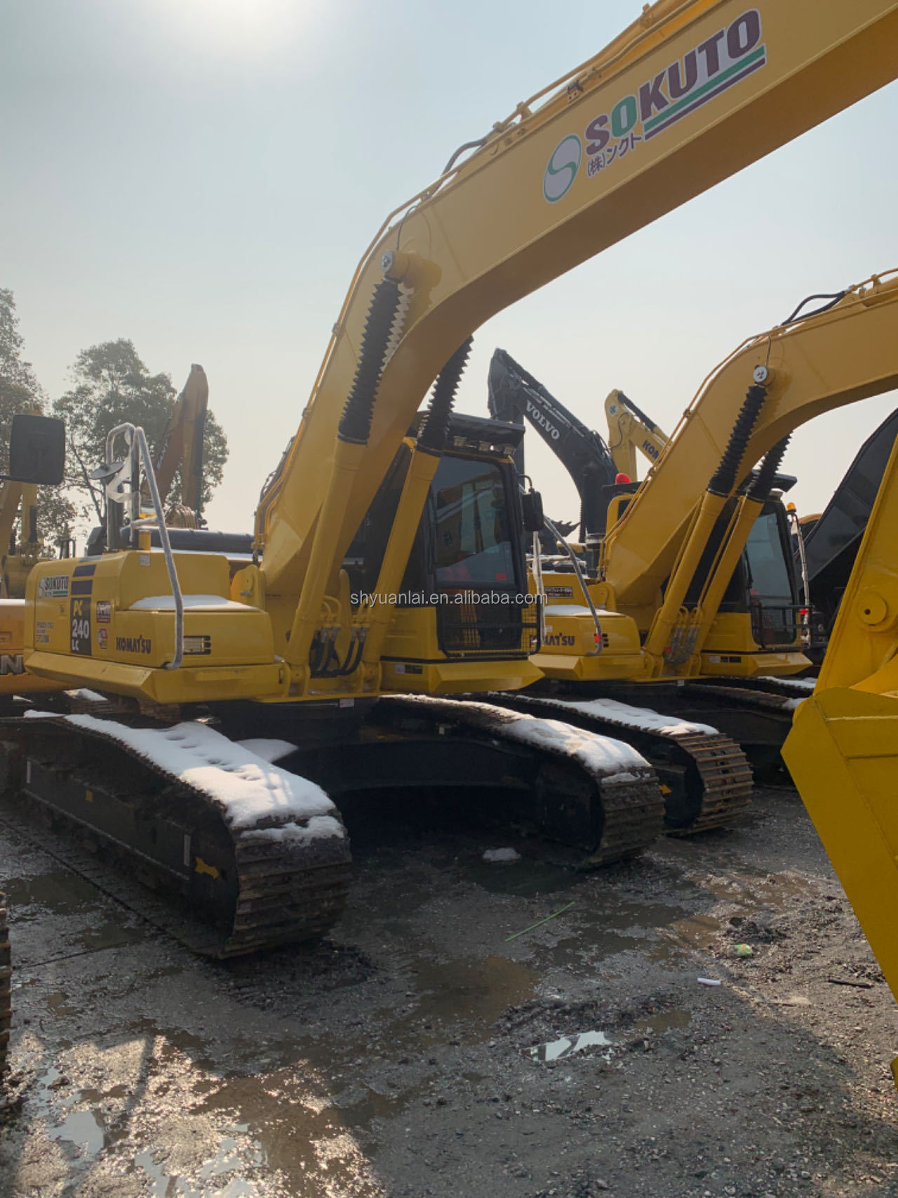 Good Condition Komatsu Used Excavators with Fuel-Saving Systems and Working Systems