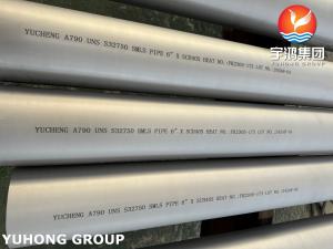 China Super Duplex 2507 Pipe ASTM A790 UNS S32750 Super Duplex Stainless Steel Pipe on sale