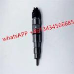 Common Rail Assembly 0445120041 Cummins Diesel Fuel Injectors For Doosan Daewoo