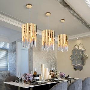 Quality Small Round Gold k9 Crystal Modern Led Chandelier for Living Room Hallyway Chandelier(WH-CY-176) wholesale