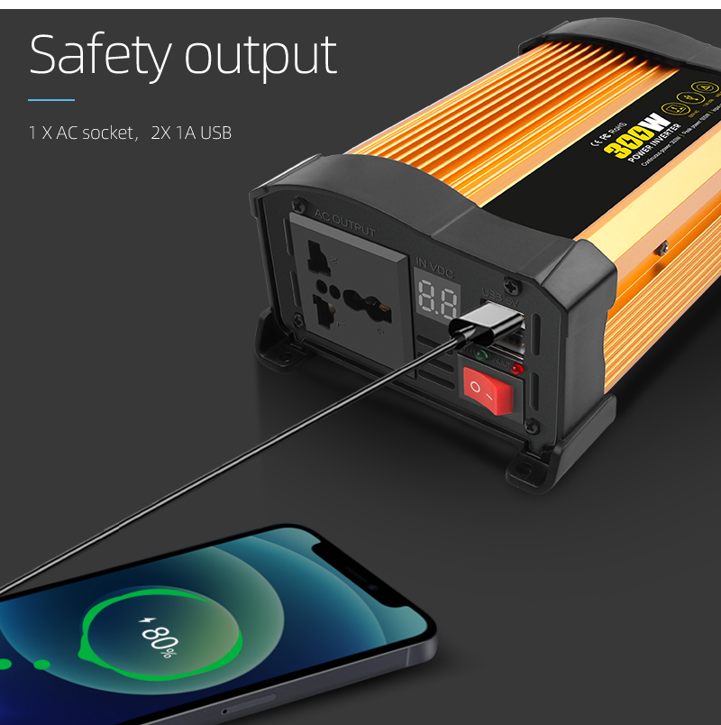 300W Off Grid Energy Supply Wholesale Price On Grid Smart Solar Inverter Sales Competitive Price Solar Inverter With Mppt