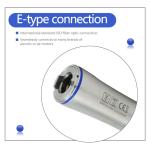 Durable Straight Nose Cone Handpiece , Stainless Steel Dental Handpiece Fiber
