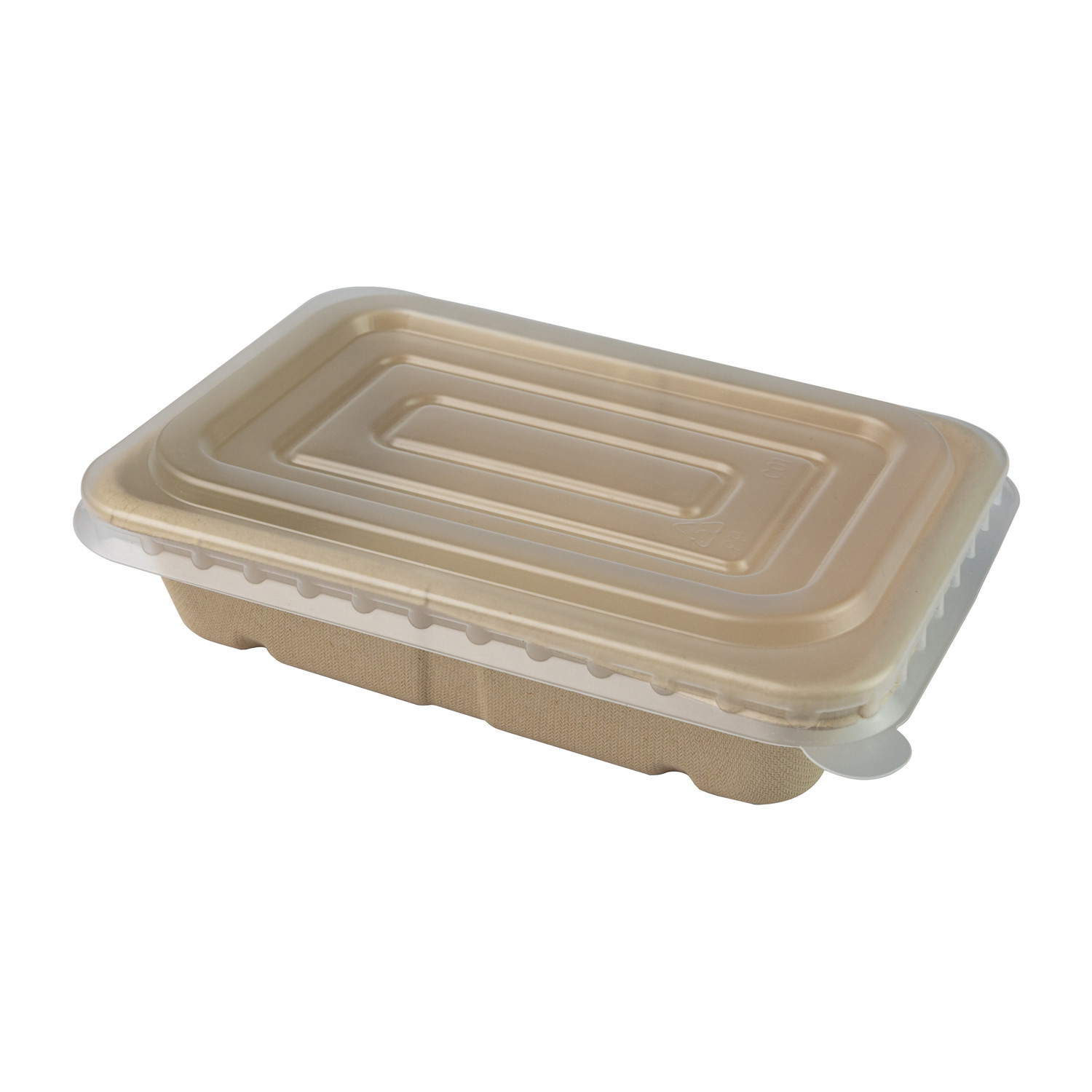 Factory 100% Biodegradable Compostable Bagasse Pulp Packaging Food Container