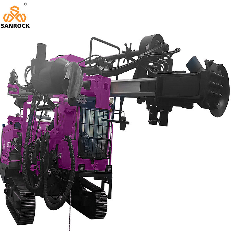 Mining Drilling Rig Equipment Lifting Force 18KN Hydraulic DTH Drilling Rig Rock Blast Hole Drilling Machine