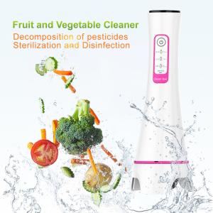 Quality Mini Sub Health Analyzer Ultrasonic and Ozone Vegetable &amp; Fruit Sterilizer Cleaner wholesale