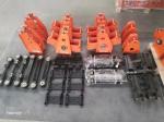 90mm 3 Axle Trailer Suspension Types 9cm Tridem Double Eye Trailer Leaf Springs