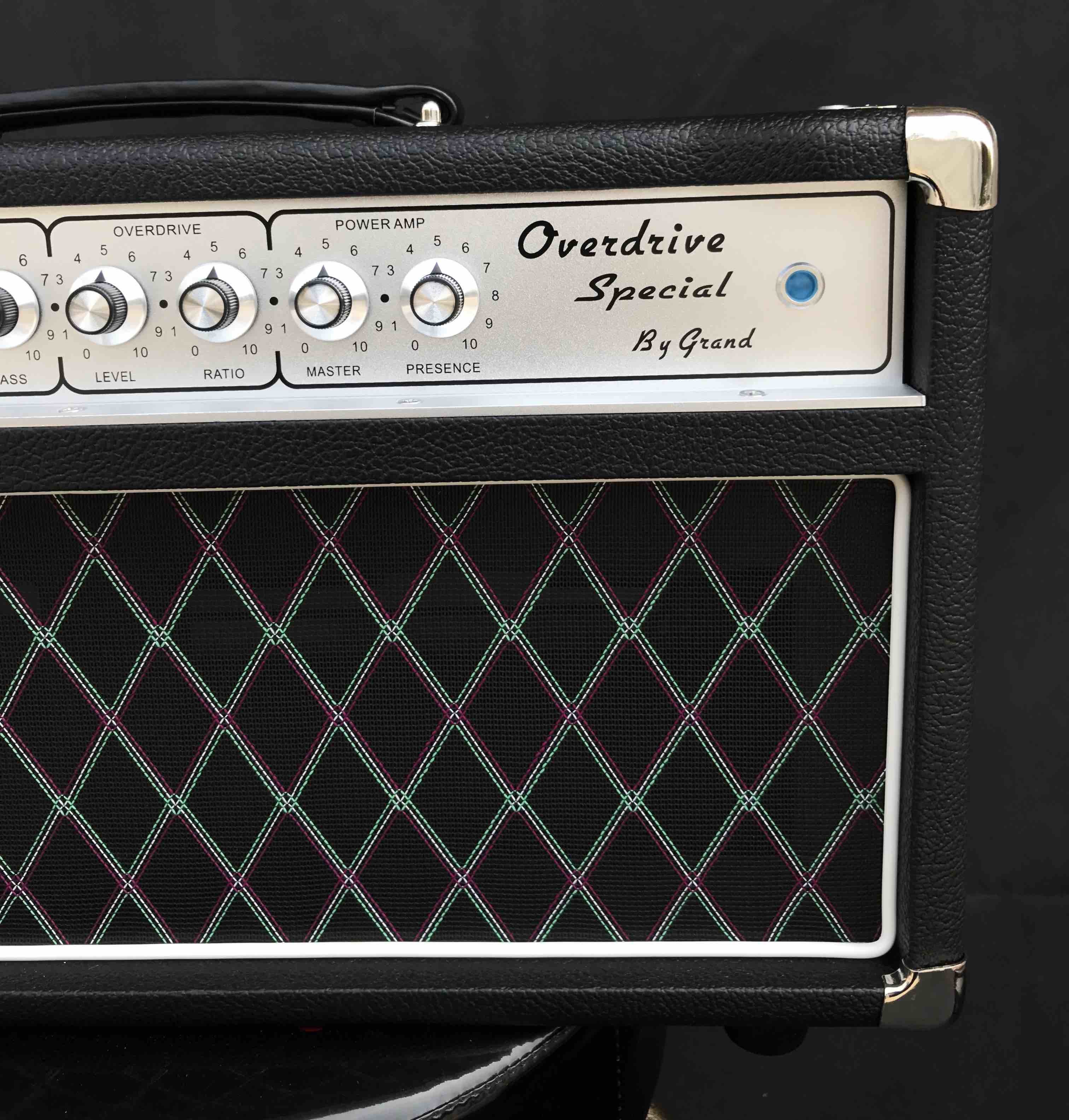 Grand Boutique Hand-wired Overdrive Special ODS50 Amp Head 50W in Black or Brown Tolex Custom Faceplate is Available